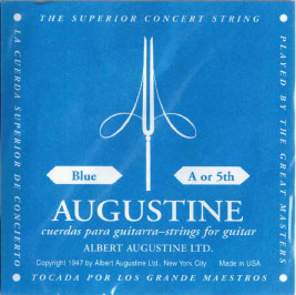 オーガスチン 青(ハイ) /5弦