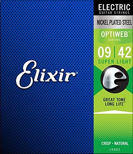 Elixir エリクサー OPTIWEB Super Light 09-42 エレキギター弦