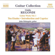 CD レゴンディ：10の練習曲／序奏とカプリス Op. 23 （ホルムクヴィスト） REGONDI: 10 Etudes / Introduction and Caprice, Op. 23