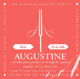 オーガスチン 赤(ミディアム) /4弦