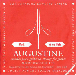 オーガスチン 赤(ミディアム) /5弦