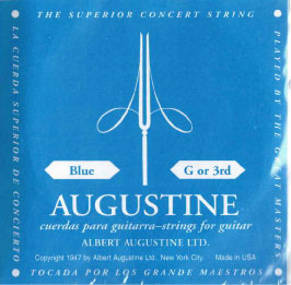 オーガスチン 青(ハイ) /3弦