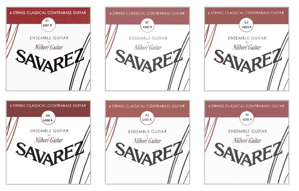 サバレス・ニイボリオリジナル/コントラバス弦　セット