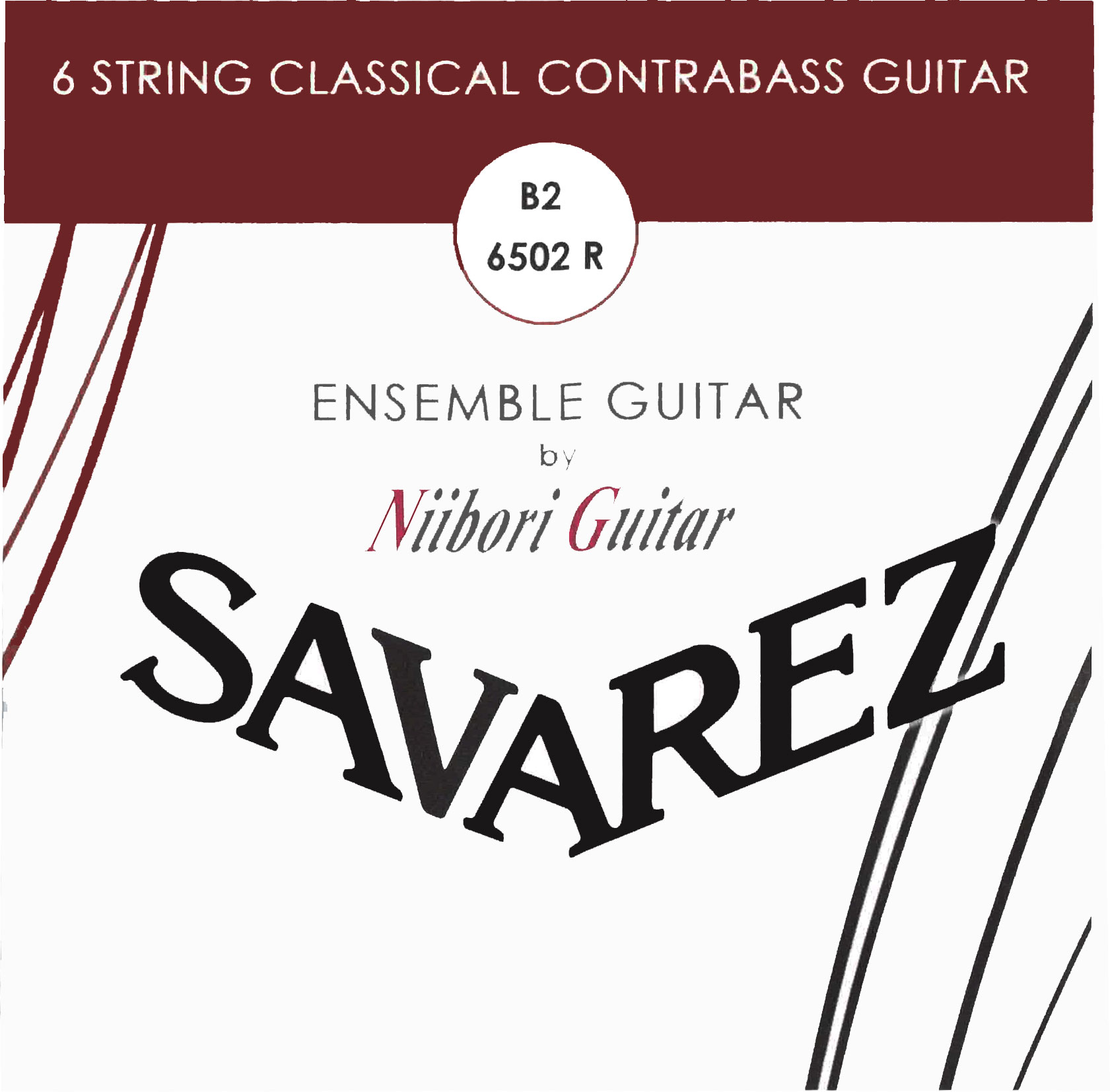 サバレス・ニイボリオリジナル/コントラバス弦/2弦