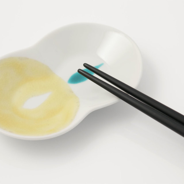 藤井漆工 夫婦箸 らいもん 黒