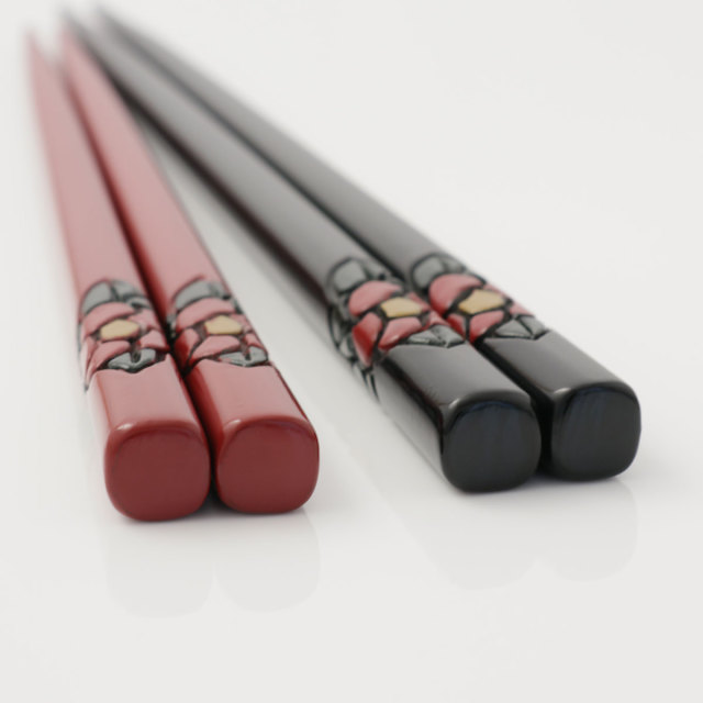 藤井漆工 夫婦箸 椿