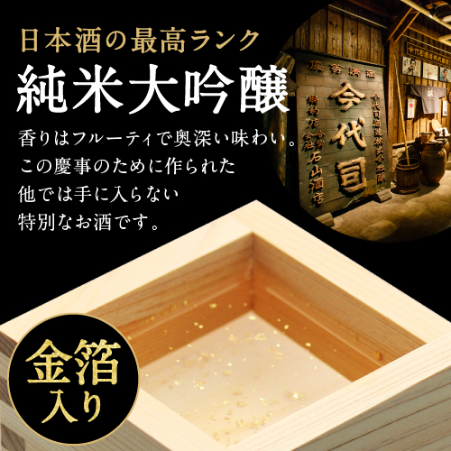 喜寿のお祝いに】メモリアル新聞付き名入れ日本酒1800ml≪紫龍≫【純米