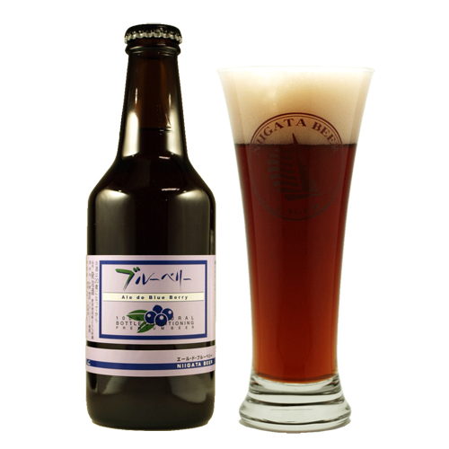 ［新潟麦酒］エール・ド・ブルーベリー：310ml×24本セット