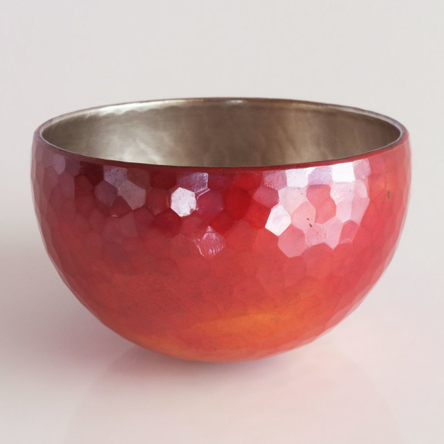 鎚起銅器 そそっかしい 祥雲シリ─ズ 清雅堂 銅菓子器 