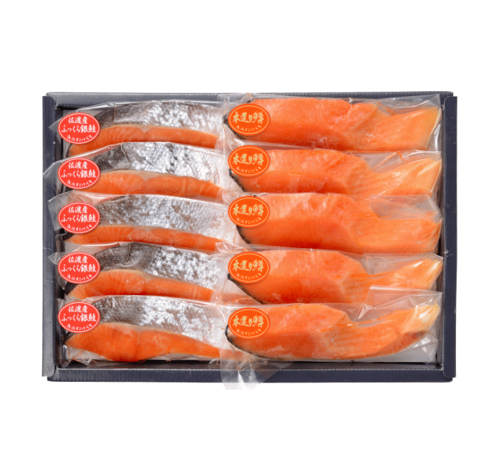 本造ります 佐渡銀鮭詰め合わせ【PSM65】