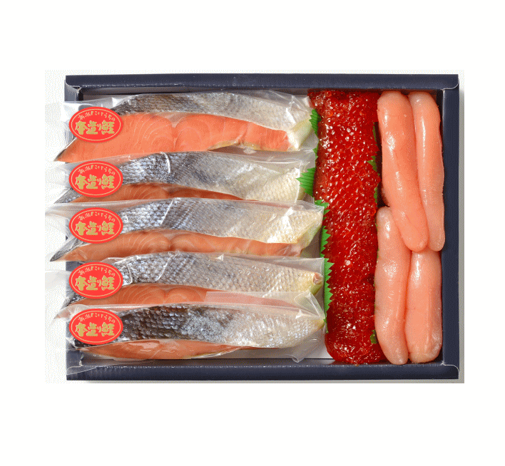 鮭　筋子　たらこ　詰め合わせ