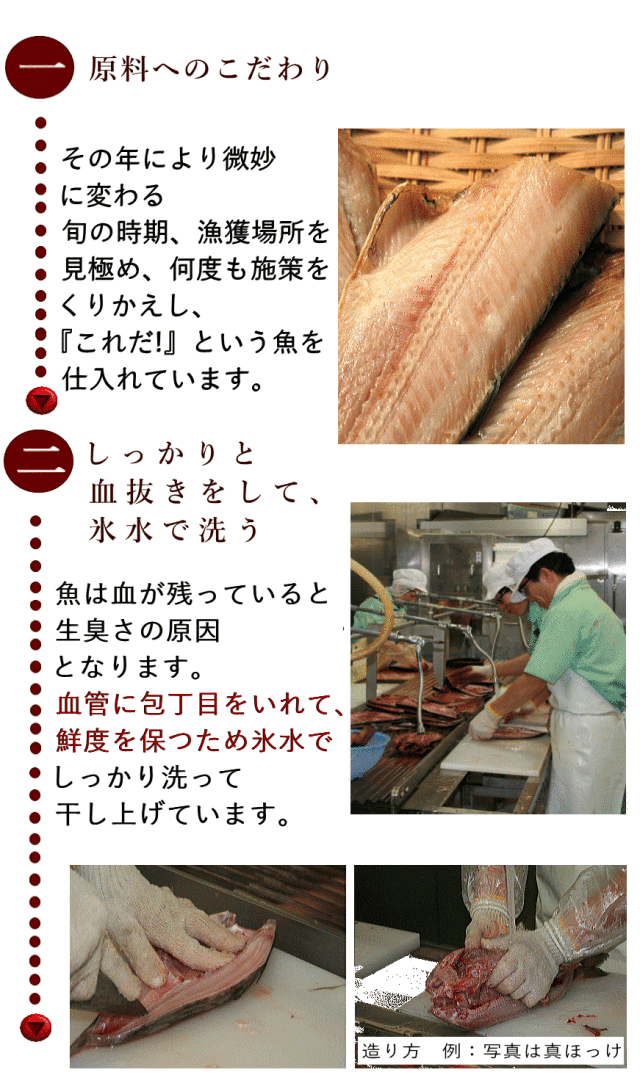 しまほっけ干し