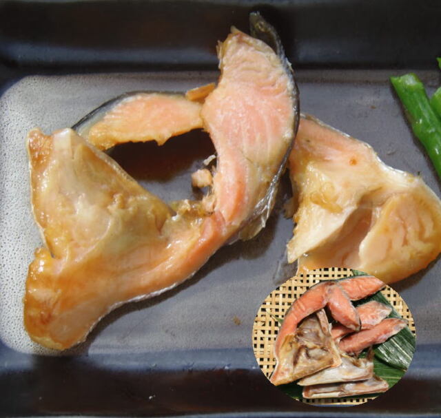 鮭カマ小