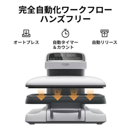 xTool Selected HP2 ヒートプレス機