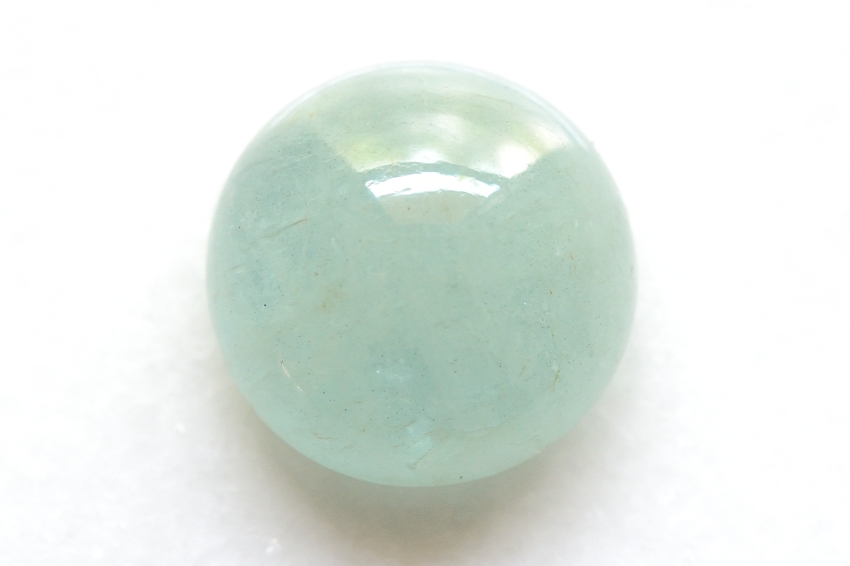 アクアマリン【29】天然石ルース・カボション（19.5×19.5mm）