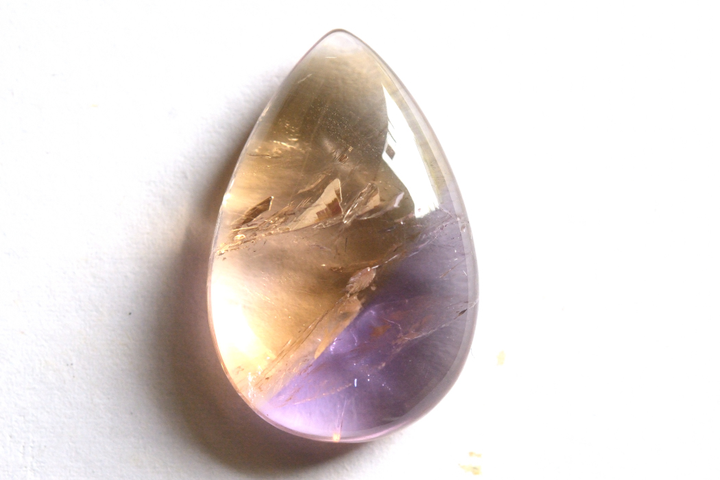 アメトリン【26】ルース・カボション（29.5×19.5mm）