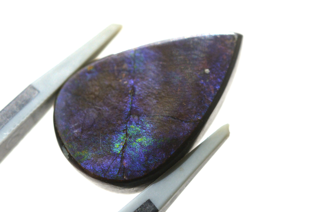 アンモライト【5】ルース・カボション（21.5×13.5mm）