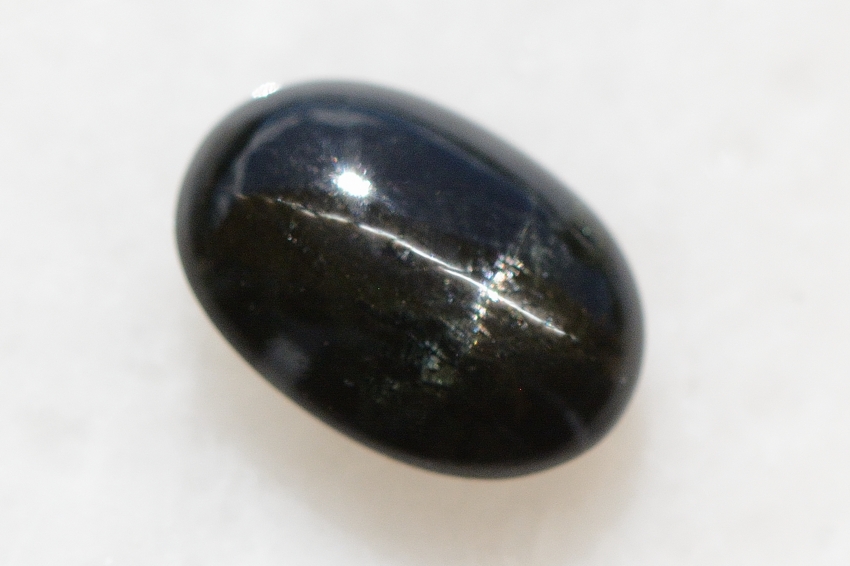ブラックスター【19】天然石ルース・カボション　（18×12.5mm）
