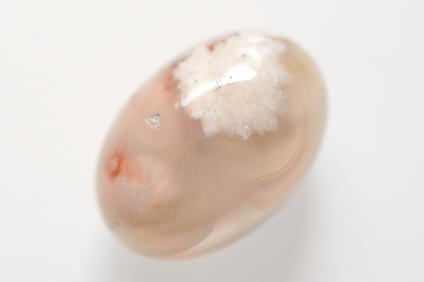 チェリーブロッサムアゲート【8】ルース・カボション（20×15.5mm）