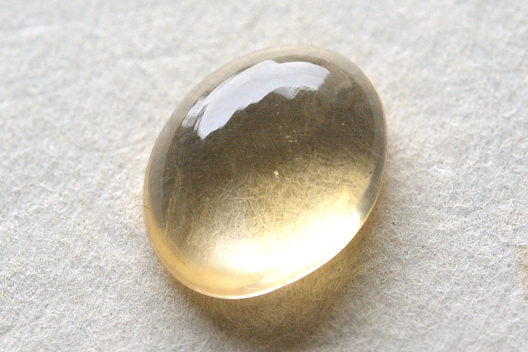 シトリン【5】ルース・カボション（14×11mm）