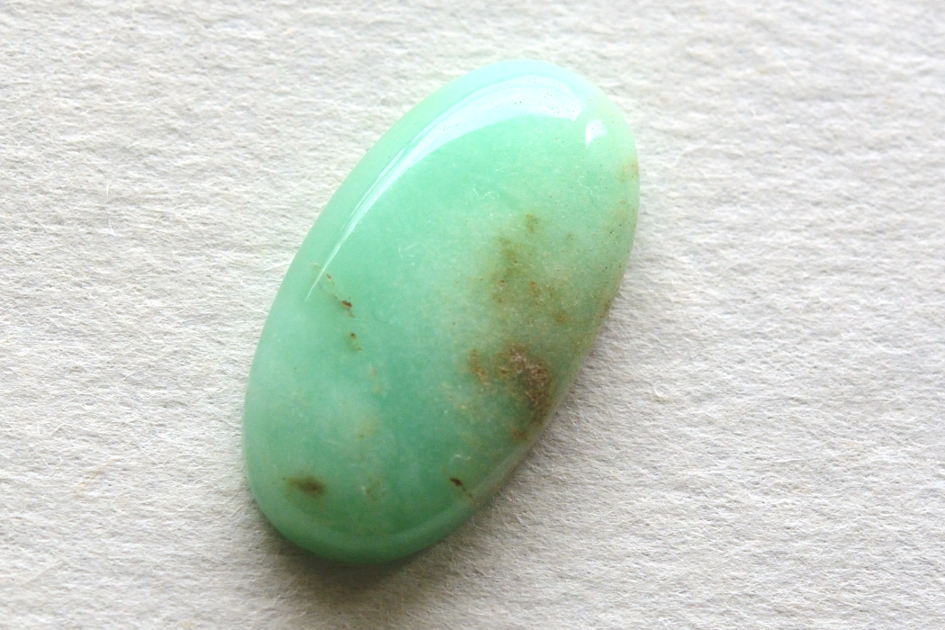 クリソプレーズ（オーストラリア産）【50】ルース・カボション（25×13.5mm）
