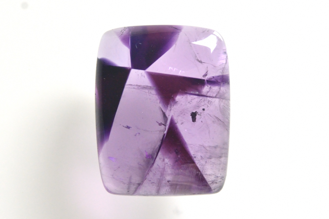 トラピッチェアメジスト（ファントム）【9】ルース・カボション　（17.5×14mm）