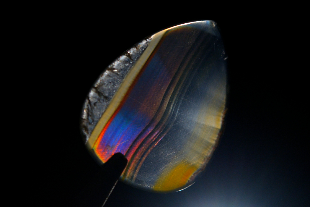 イリスアゲート【12】ルース・カボション（29.5×23.5mm）