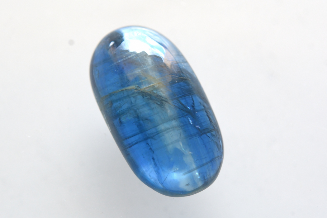 カイヤナイト（アフリカ産）【10】ルース・カボション（×mm）