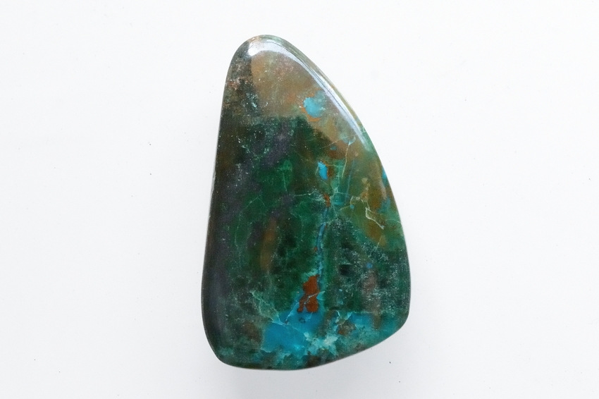 クリソコラ【24】天然石ルース・カボション（35×22mm）