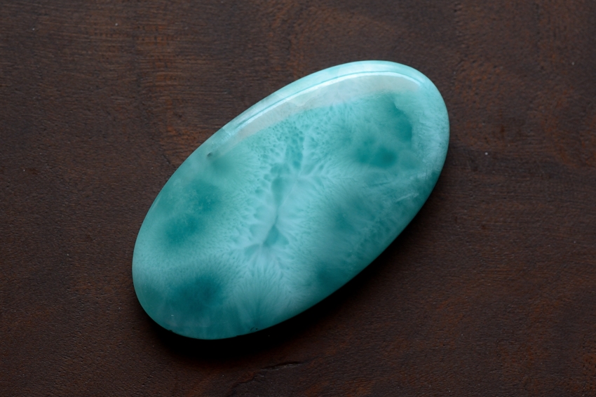 ラリマー 【60】ルース・カボション（29×15mm）