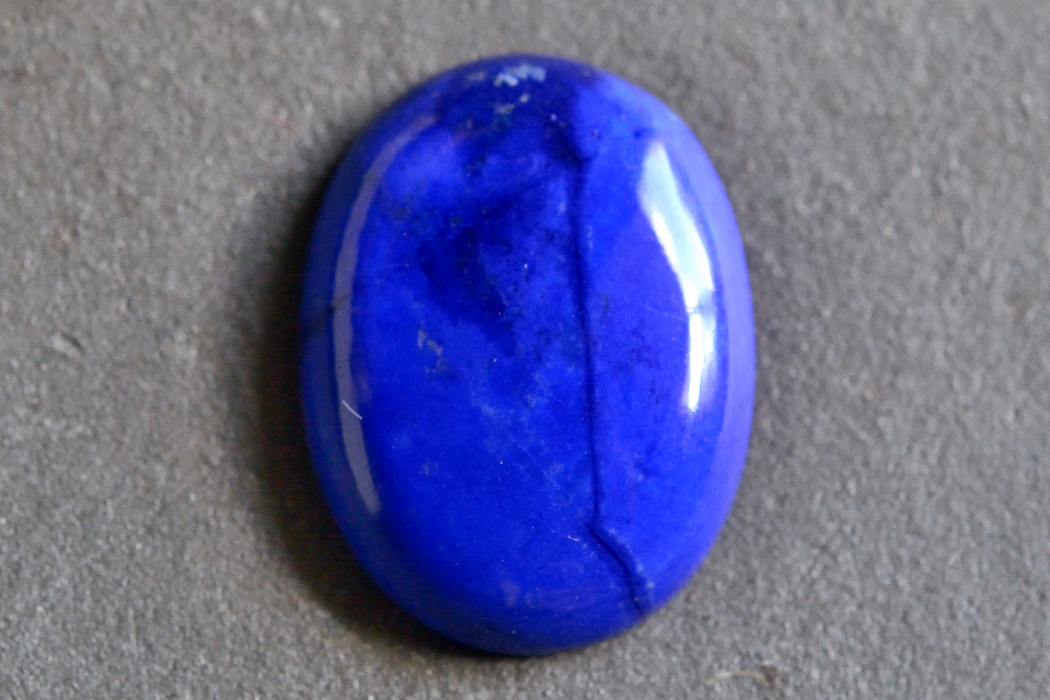 ラピスラズリ【9】　ルース・カボション（20×15mm）