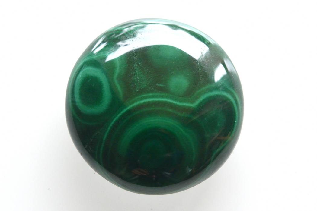 マラカイト【11】ルース・カボション　（27.5×27.5mm）