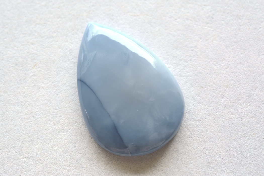 ブルーオパール（オワイヒーブルーオパール）【16】天然石ルース・カボション　（33×22.5mm）