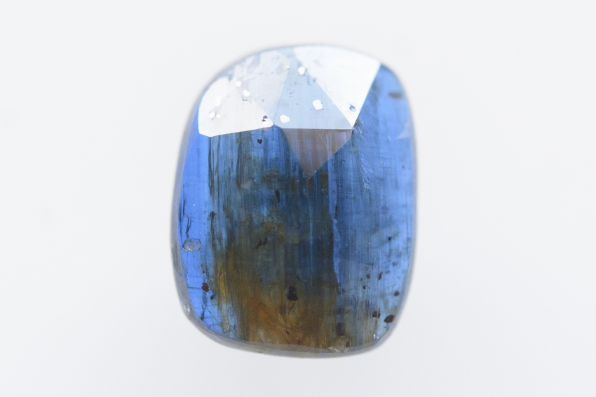 カイヤナイト（ネパール産）【43】　天然石ルース・カボション・ローズカット(12×9mm）