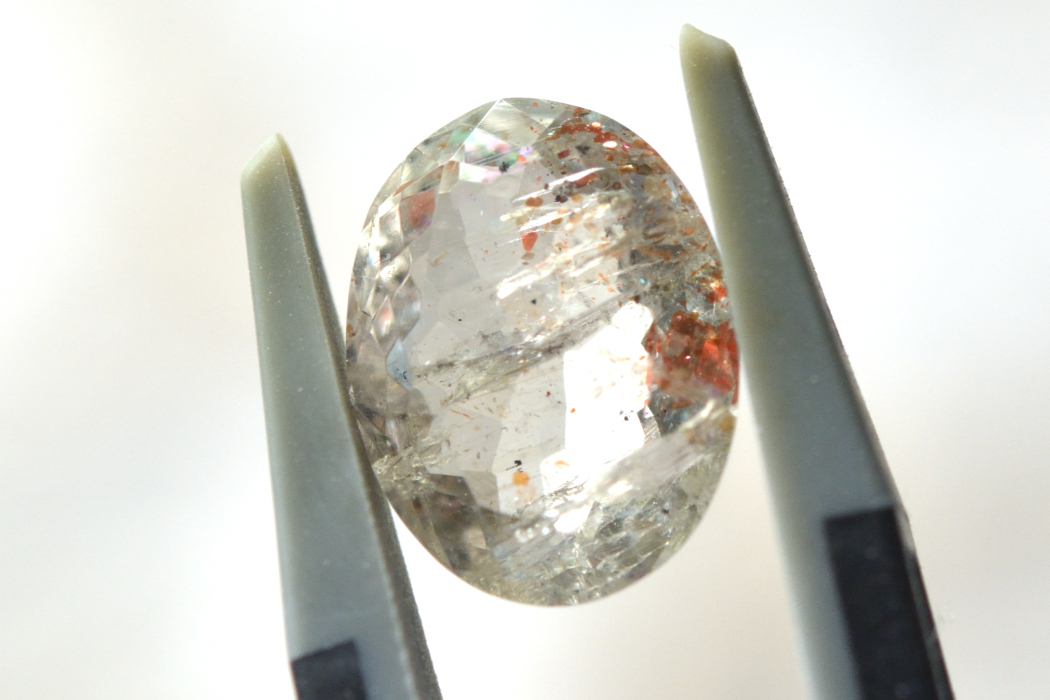 オレゴンサンストーン【27】ルース・カボション　（10.5×8.5mm）