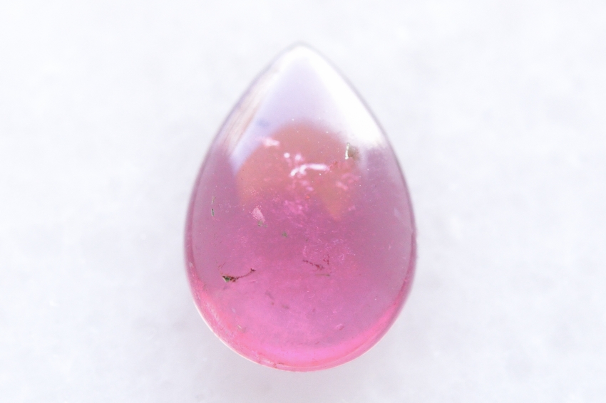 ピンクトルマリン【43】天然石ルース・カボション（16×11.5mm）