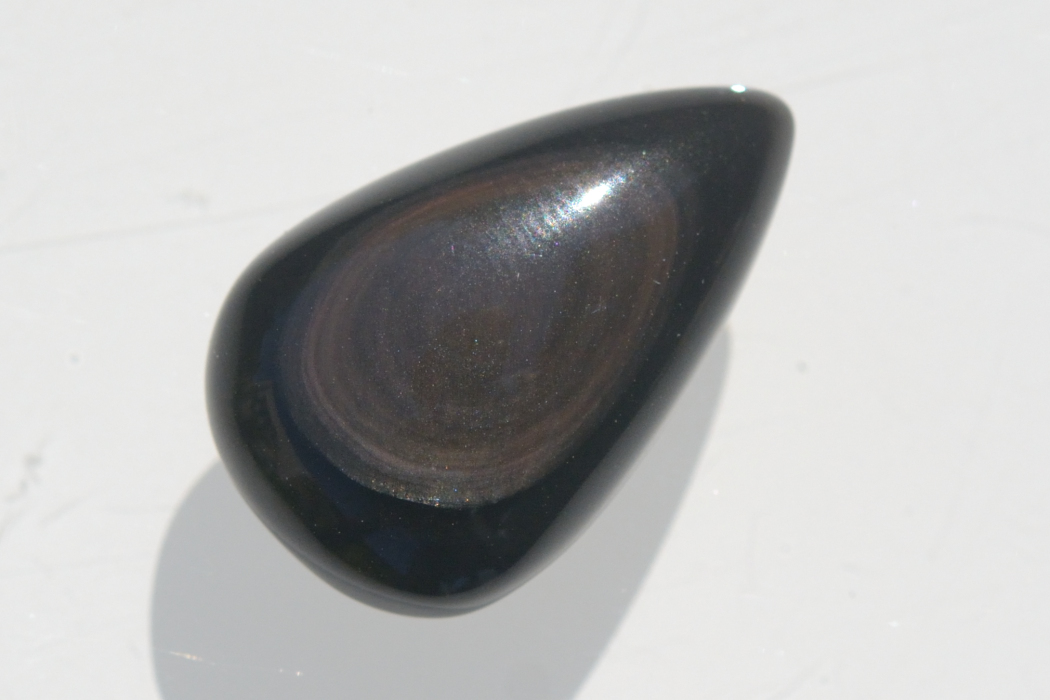 オブシディアン【10】ルース・カボション（22.5×14mm）