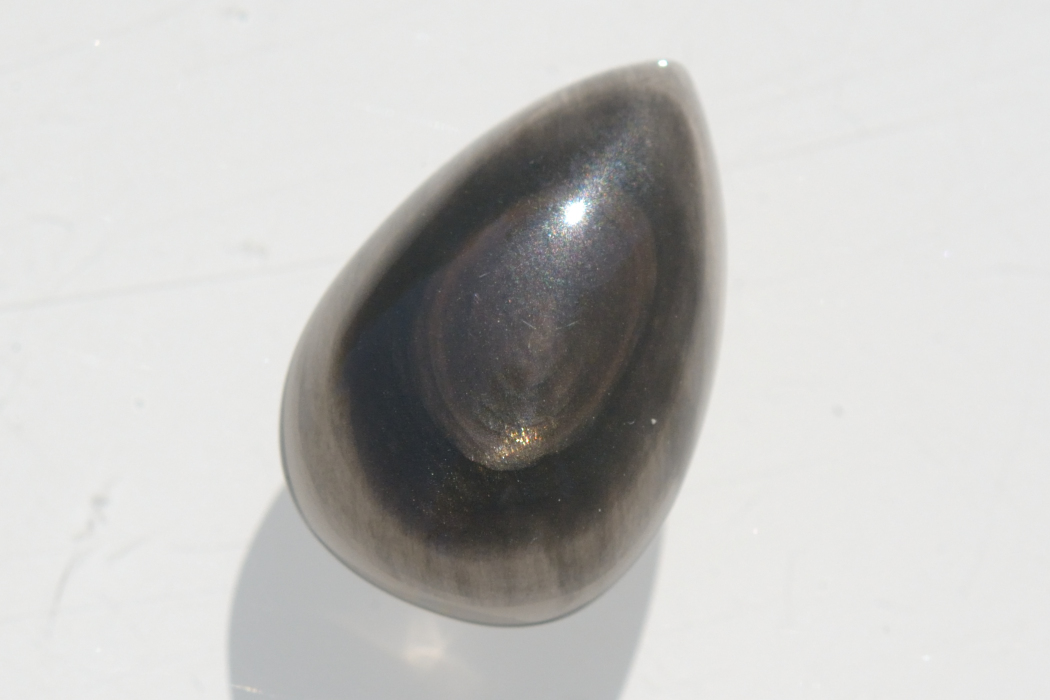 オブシディアン【11】ルース・カボション（21×14mm）