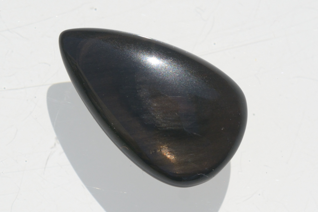 オブシディアン【13】ルース・カボション（24.5×19mm）