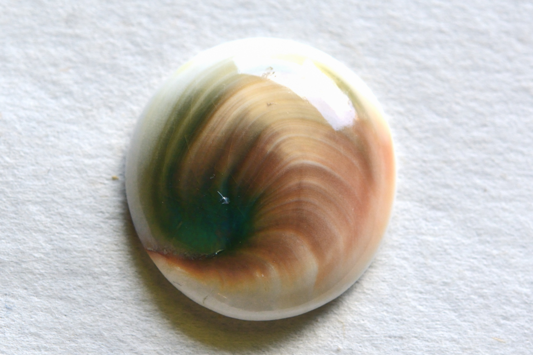 シヴァアイ【13】ルース・カボション（25×23.5mm）
