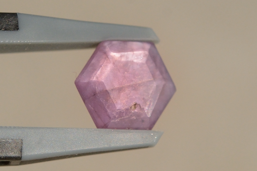 スタールビー・六芒星【44】天然石ルース・カボション（7×7mm）