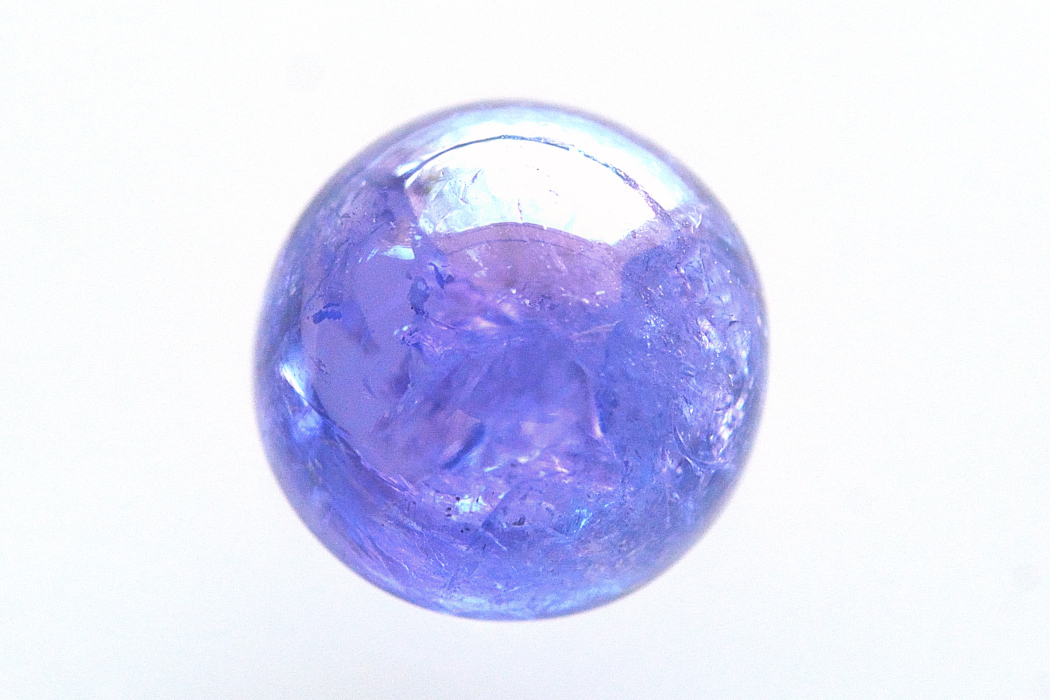 タンザナイト【1】ルース・カボション（10.5×10.5mm）