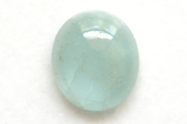 アクアマリン【22】天然石ルース・カボション（20×17mm）