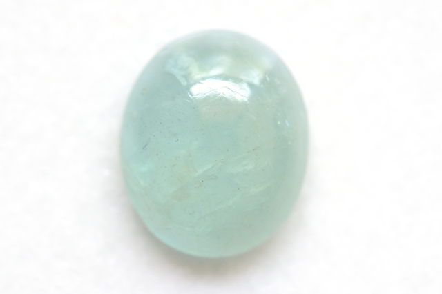 アクアマリン【27】天然石ルース・カボション（19.5×16mm）