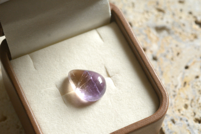 アメトリン【12】ルース・カボション（15.5×11.5mm）