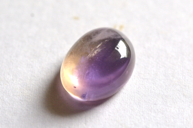 アメトリン【15】ルース・カボション（15.5×11.5mm）