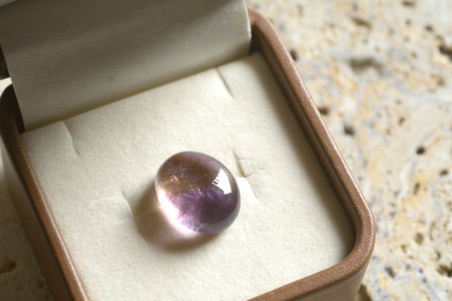 アメトリン【16】ルース・カボション（15×12mm）