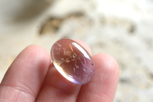 アメトリン【17】ルース・カボション（19.5×13mm）