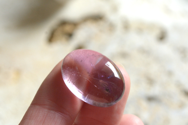 アメトリン【19】ルース・カボション（22.5×16mm）