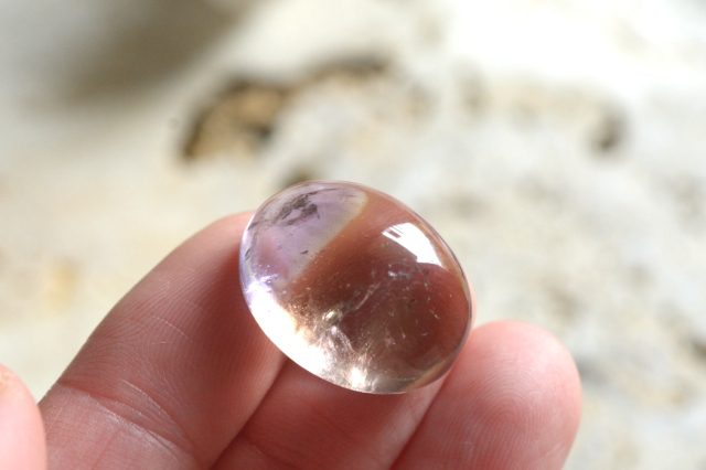 アメトリン【20】ルース・カボション（21×16.5mm）